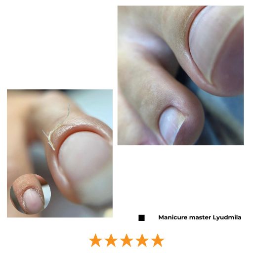 Customer review about manicure at Beauty Home Studio salon