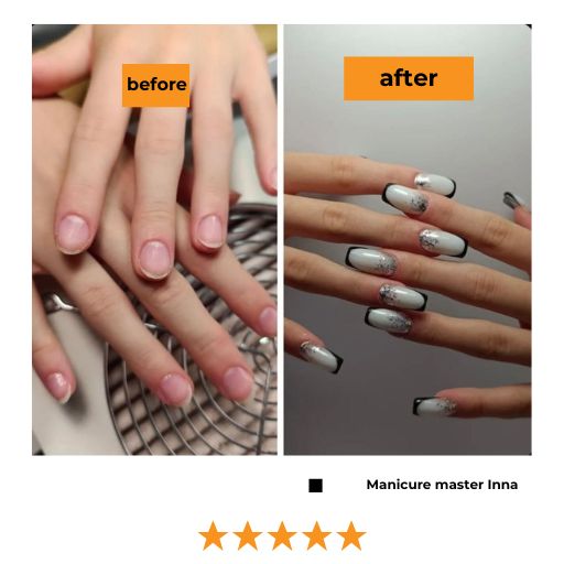 Customer review about manicure at Beauty Home Studio salon
