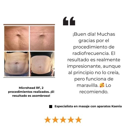Reseña sobre el masaje con aparatología