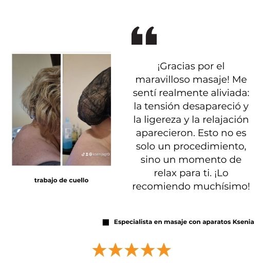 Reseña sobre el masaje con aparatología